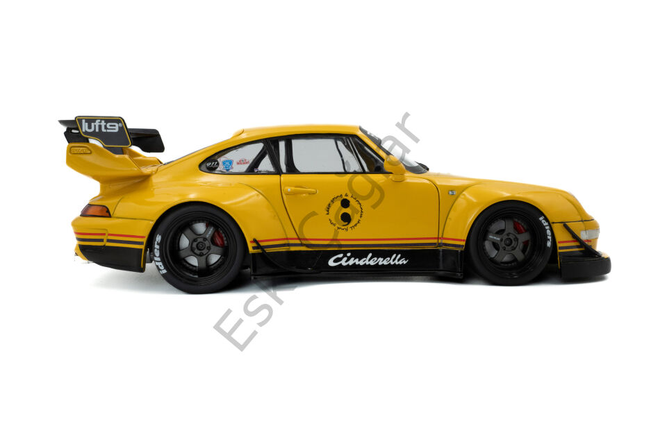 1:18 Solido Porsche RWB Bodykit CINDERELLA Yellow 2020