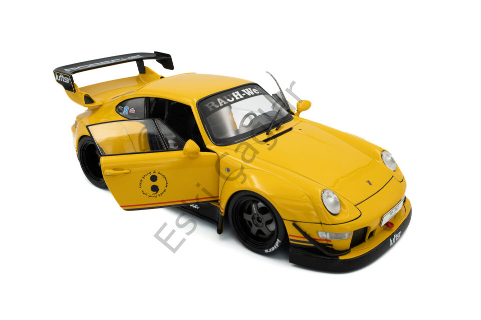 1:18 Solido Porsche RWB Bodykit CINDERELLA Yellow 2020
