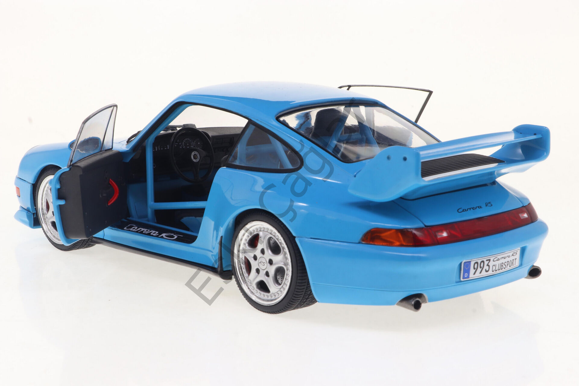 1:!8 Solido Porsche 911 (993) Clubsport  Riviera Blue 1997