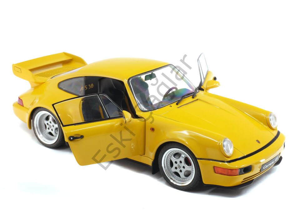 1:18 Solido Porsche 911 (964) Carrera 3.8 RS Jaune Vitesse Yellow 1990