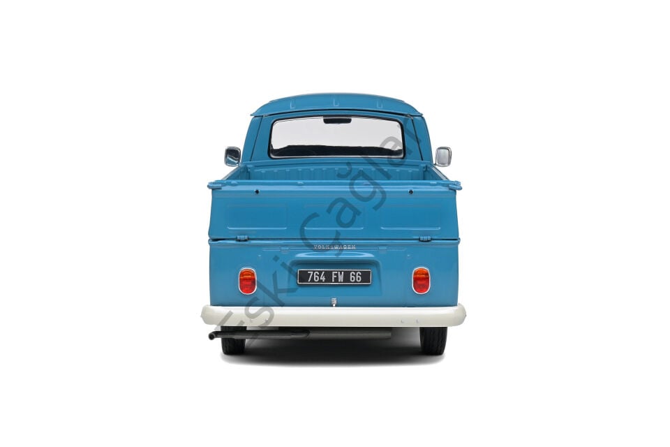 1:18 Solido Volkswagen T2 Pick Up Blue Petrol 1968