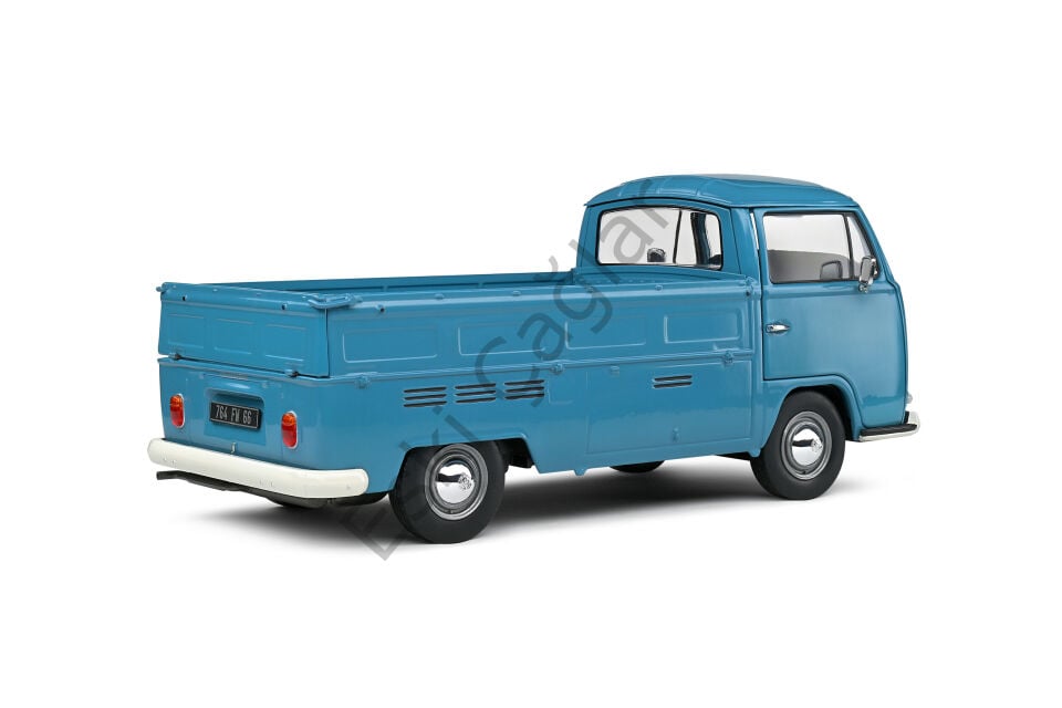 1:18 Solido Volkswagen T2 Pick Up Blue Petrol 1968