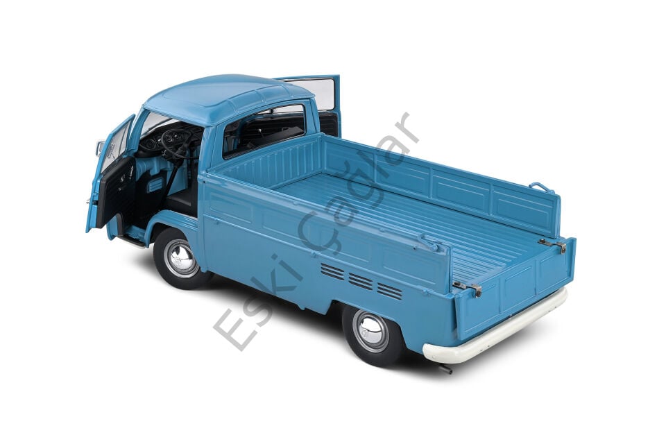 1:18 Solido Volkswagen T2 Pick Up Blue Petrol 1968