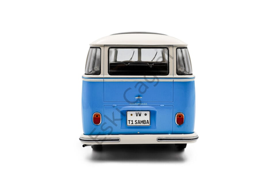 1:18 Solido Volkswagen T1 Samba Blue/White 1962