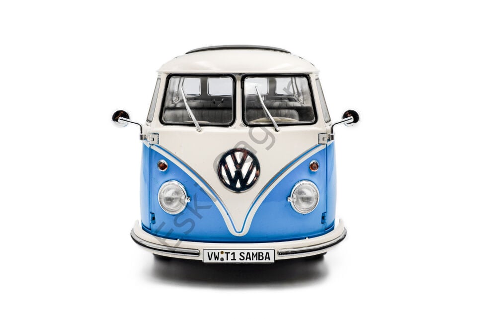 1:18 Solido Volkswagen T1 Samba Blue/White 1962