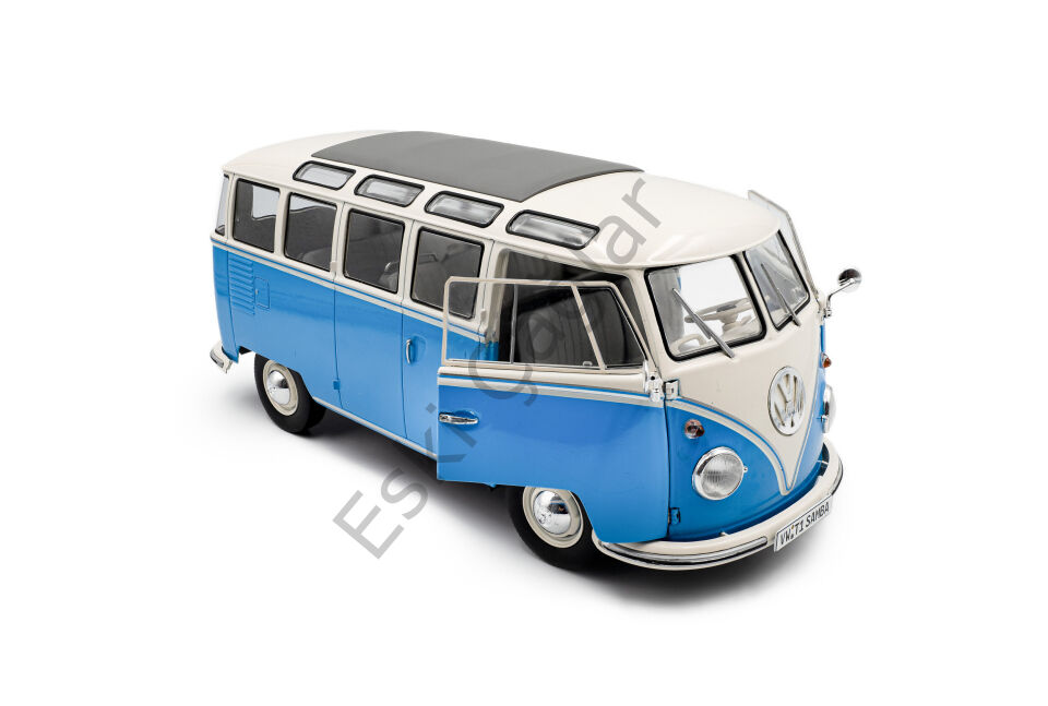 1:18 Solido Volkswagen T1 Samba Blue/White 1962