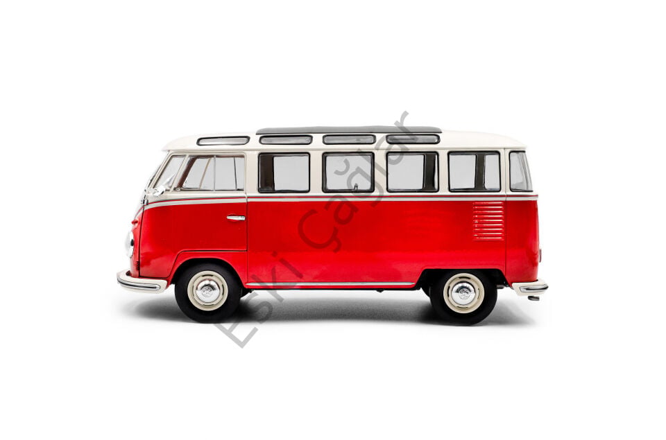 1:18 Solido Volkswagen t1 Samba Red/White 1962