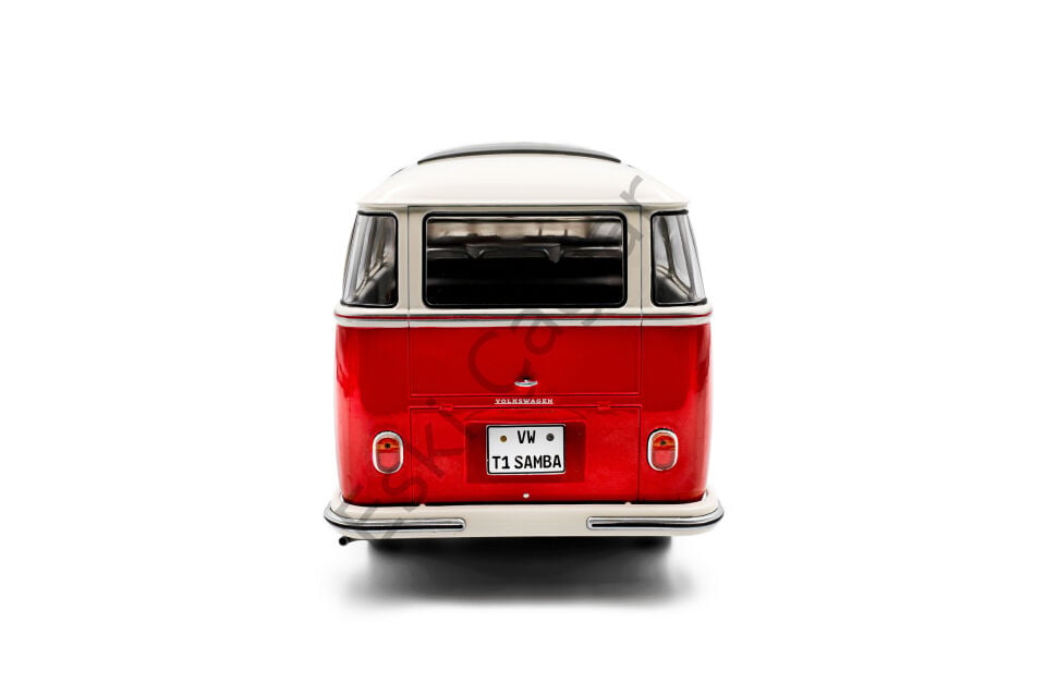 1:18 Solido Volkswagen t1 Samba Red/White 1962