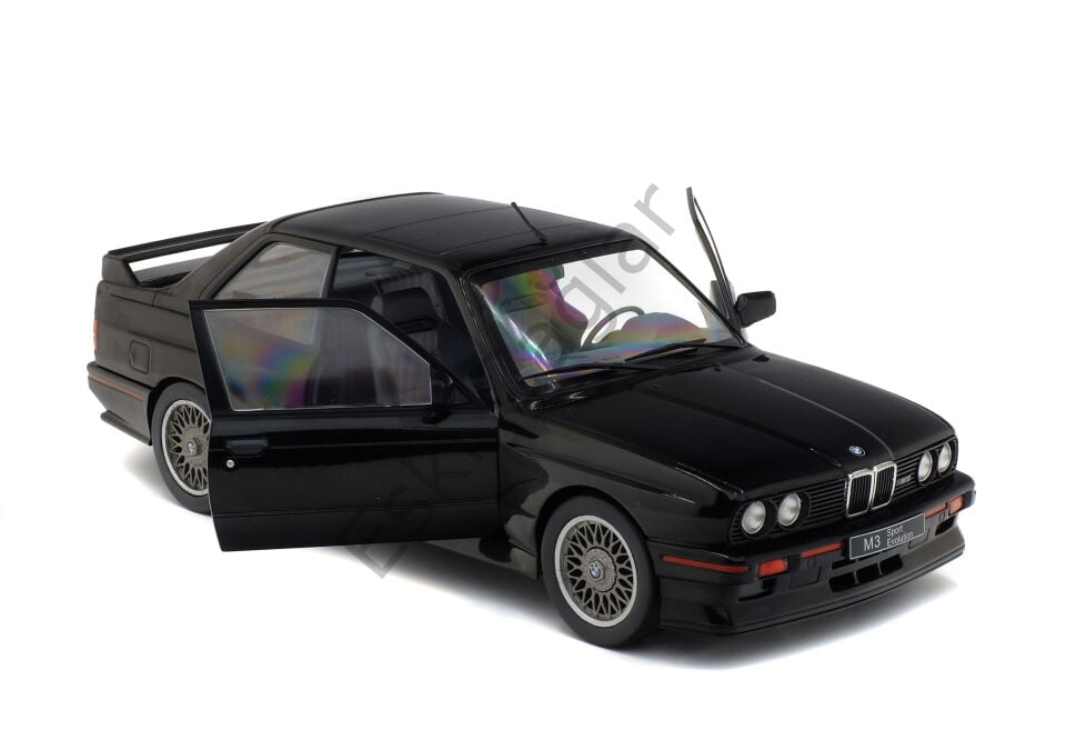 1:18 Solido BMW E30 Sport Evo Black 1990
