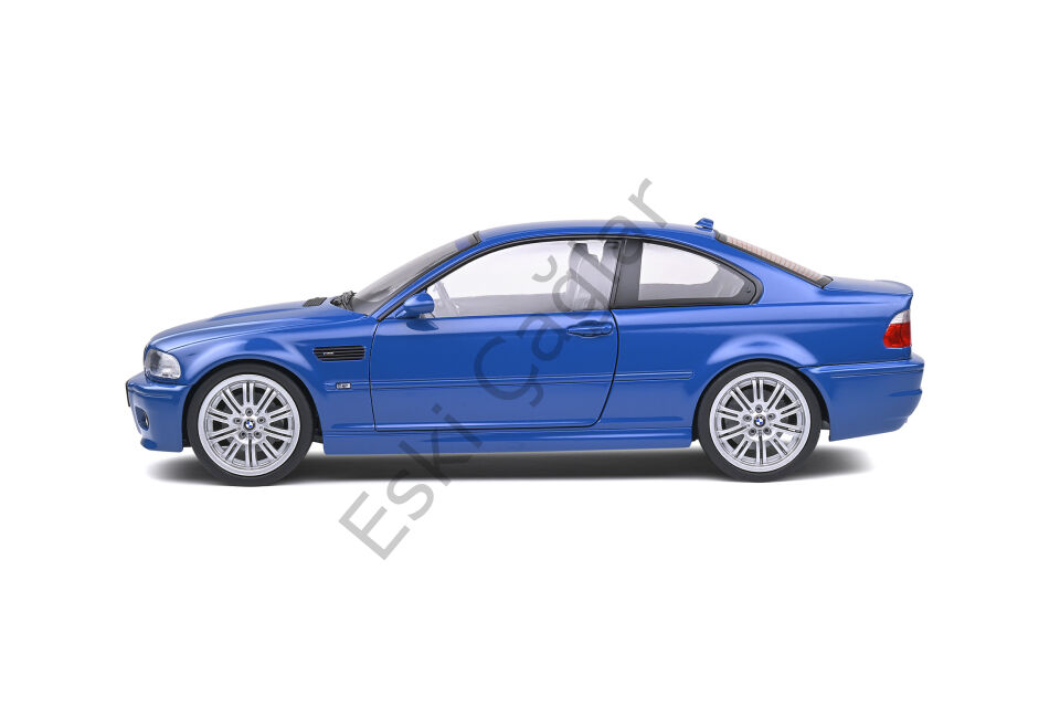 1:18 Solido BMW E46 M3 Coupe Laguna Blue 2000
