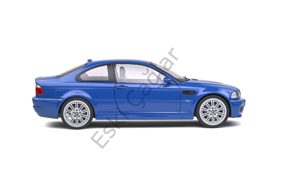 1:18 Solido BMW E46 M3 Coupe Laguna Blue 2000