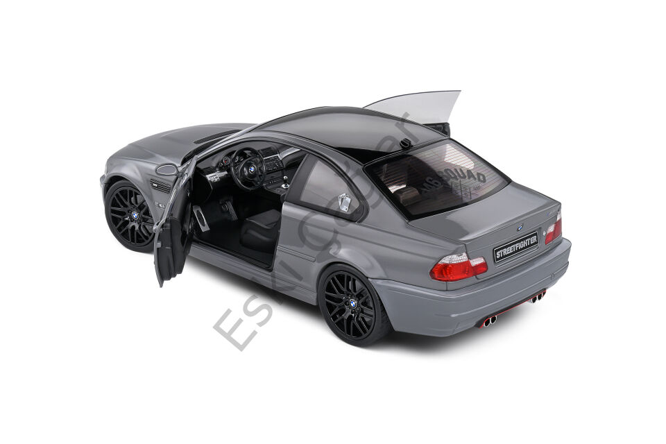 1:18 Solido BMW E46 M3 Coupe Streetfighters Nardo Grey 2000