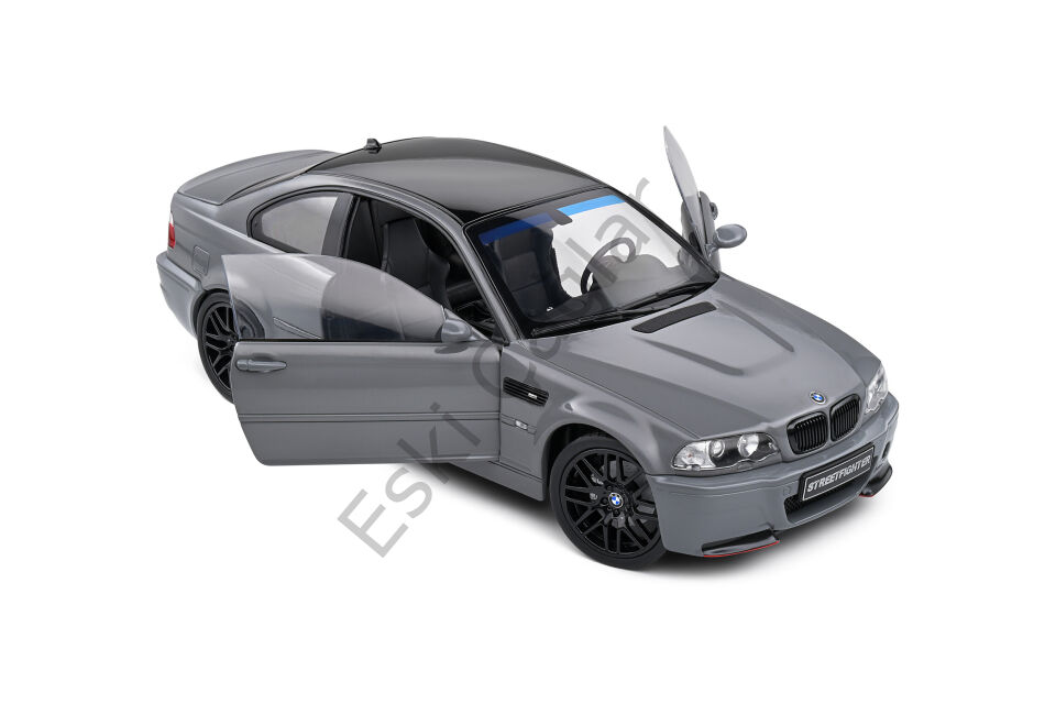 1:18 Solido BMW E46 M3 Coupe Streetfighters Nardo Grey 2000