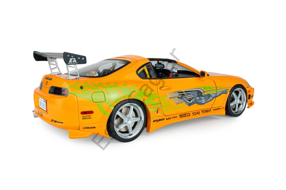 1:18 Solido Toyota Supra Mk4 (A80) FAST AND FURIOUS 1 BRIAN OPEN ROOF 2001