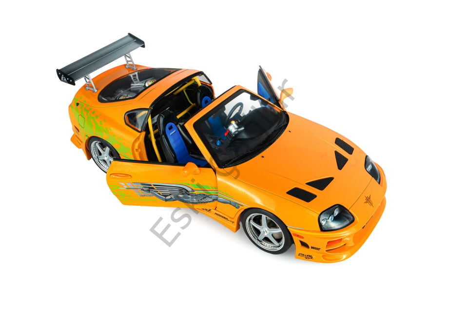 1:18 Solido Toyota Supra Mk4 (A80) FAST AND FURIOUS 1 BRIAN OPEN ROOF 2001