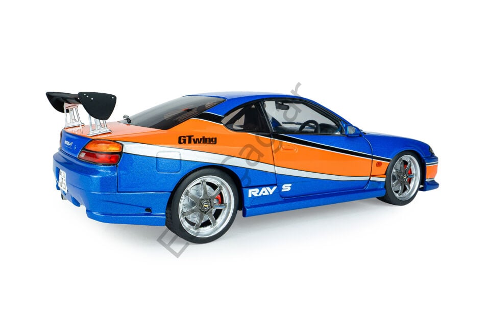 1:18 Solido Nissan Silvia (S15) Spec-S Tokyo Drift Mona Lisa 2006