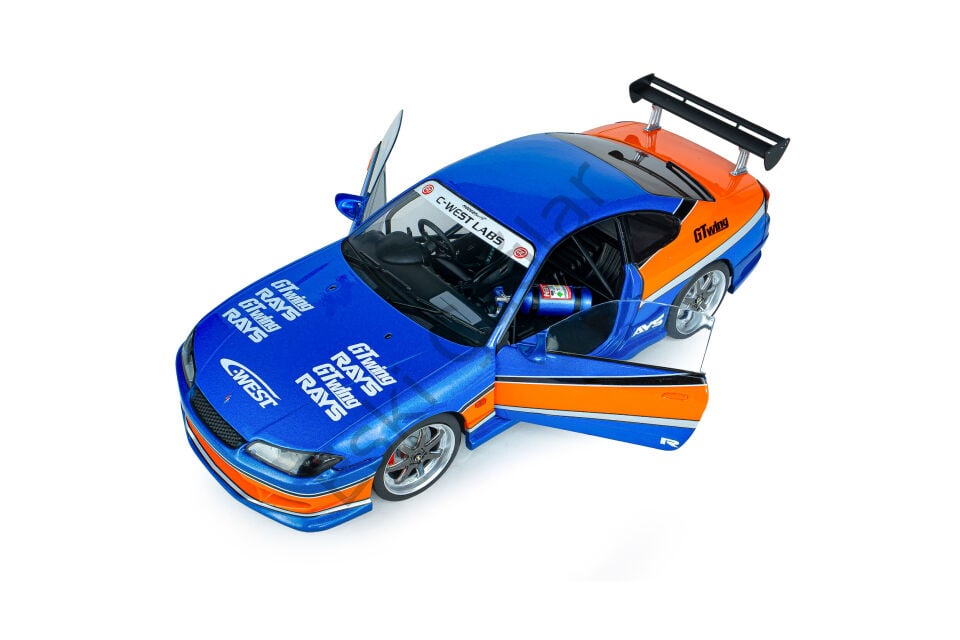 1:18 Solido Nissan Silvia (S15) Spec-S Tokyo Drift Mona Lisa 2006