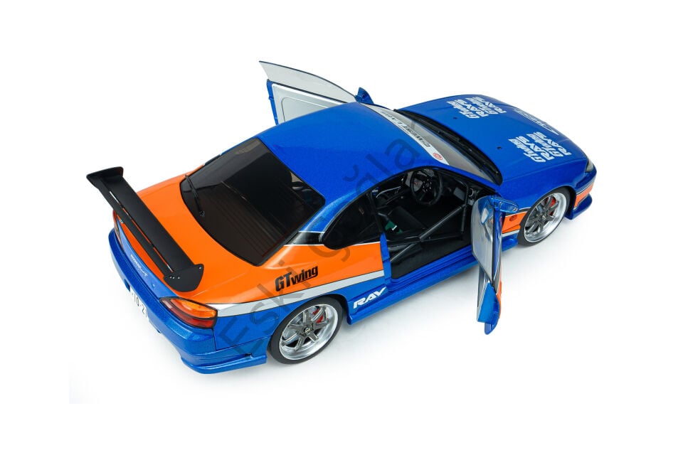 1:18 Solido Nissan Silvia (S15) Spec-S Tokyo Drift Mona Lisa 2006