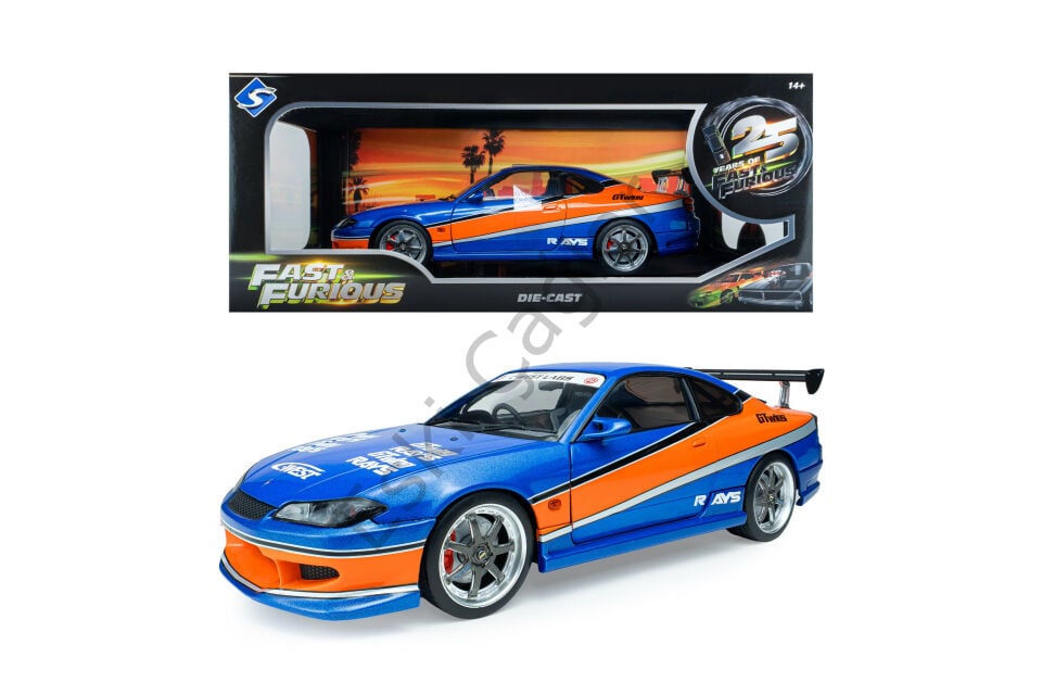 1:18 Solido Nissan Silvia (S15) Spec-S Tokyo Drift Mona Lisa 2006
