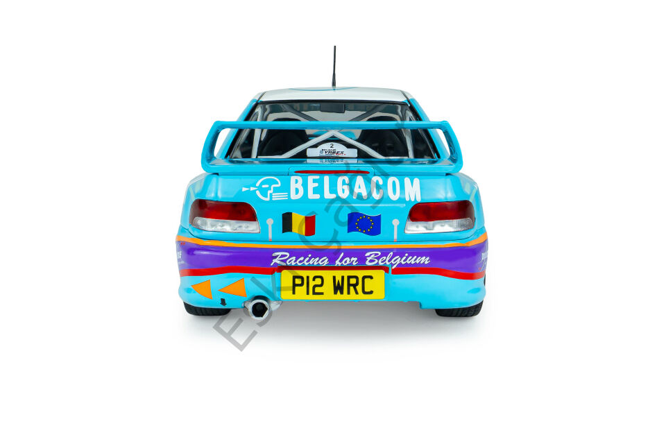 1:18 Solido Subaru Impreza S5 WRC99 – Belgium Ypres Westhoek Rally 1998  #2 G.DE Mevius/J-M.Fortin