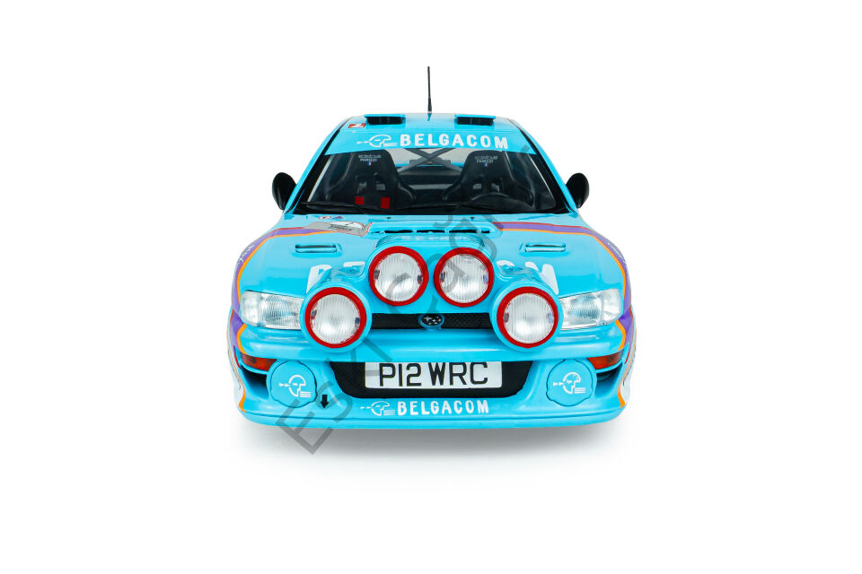 1:18 Solido Subaru Impreza S5 WRC99 – Belgium Ypres Westhoek Rally 1998  #2 G.DE Mevius/J-M.Fortin