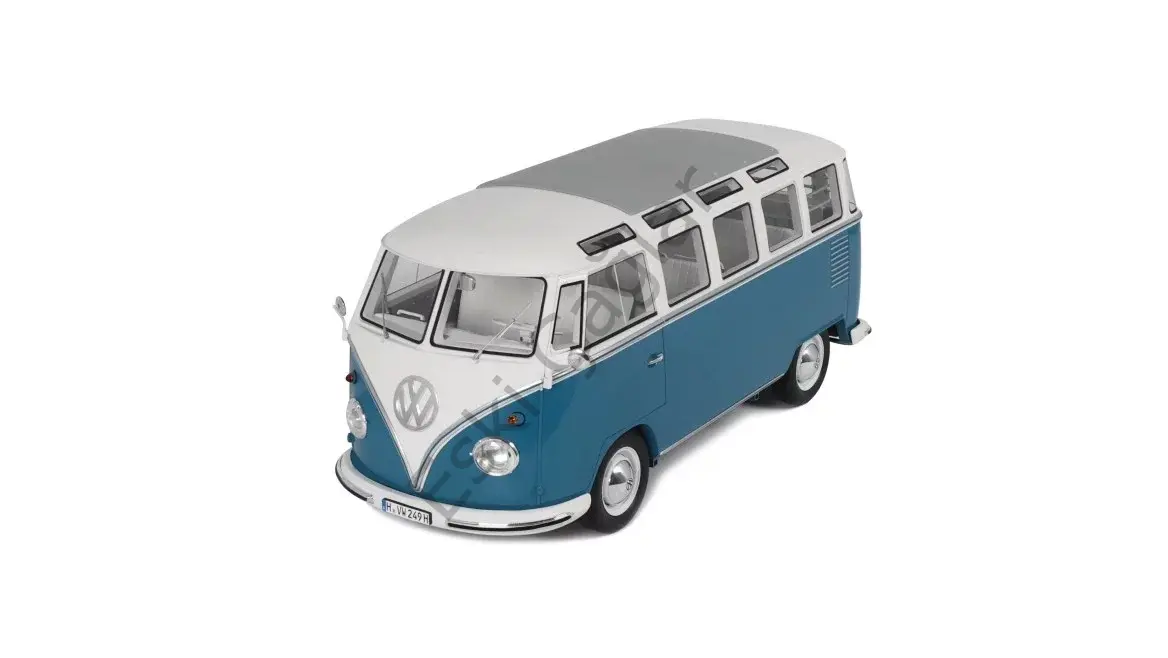 1:12 Otto Model Volkswagen Combi Type 2 (T1) Samba Bus RegattaBlau L 50 F 1962