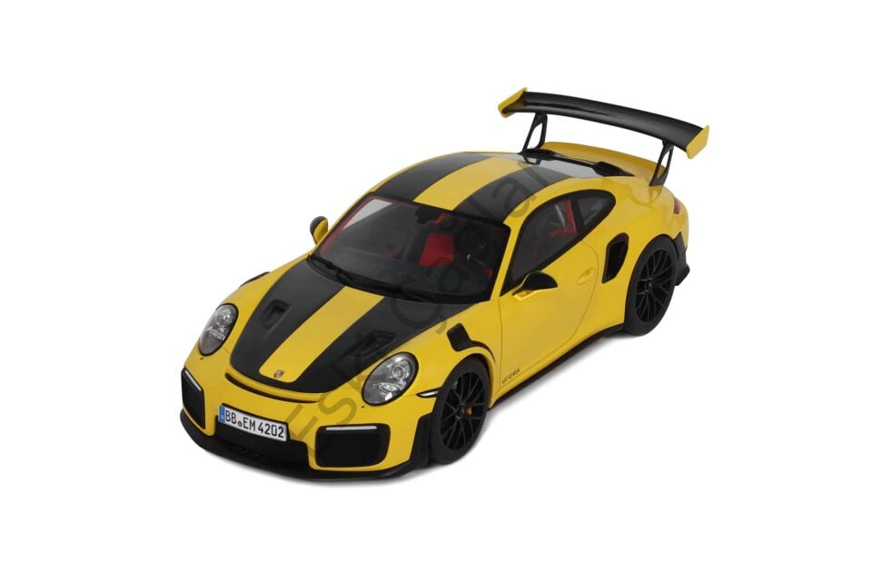 1:18 GT Spirit Porsche 911 (991.2) GT2 RS Nürburgring Lap Record Yellow 2017 (GT972) Limited Edition Resin Model