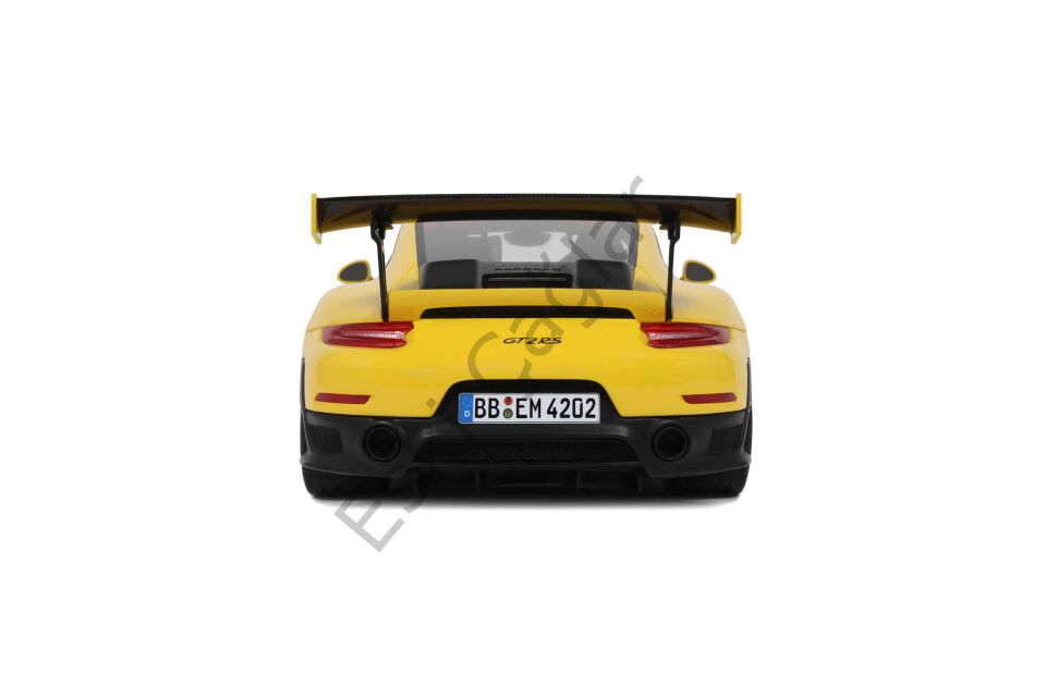1:18 GT Spirit Porsche 911 (991.2) GT2 RS Nürburgring Lap Record Yellow 2017 (GT972) Limited Edition Resin Model