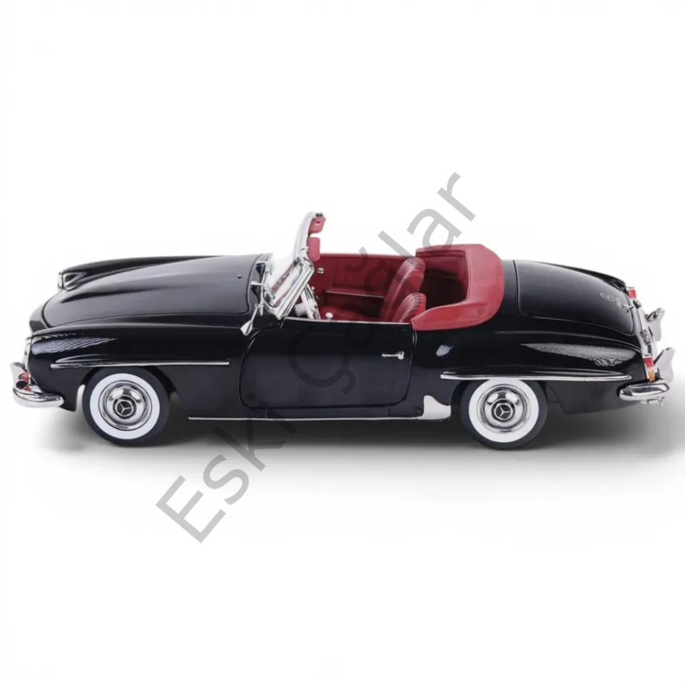 1:18 Norev Mercedes Benz 190 SL W121 Spider Cabriolet Black