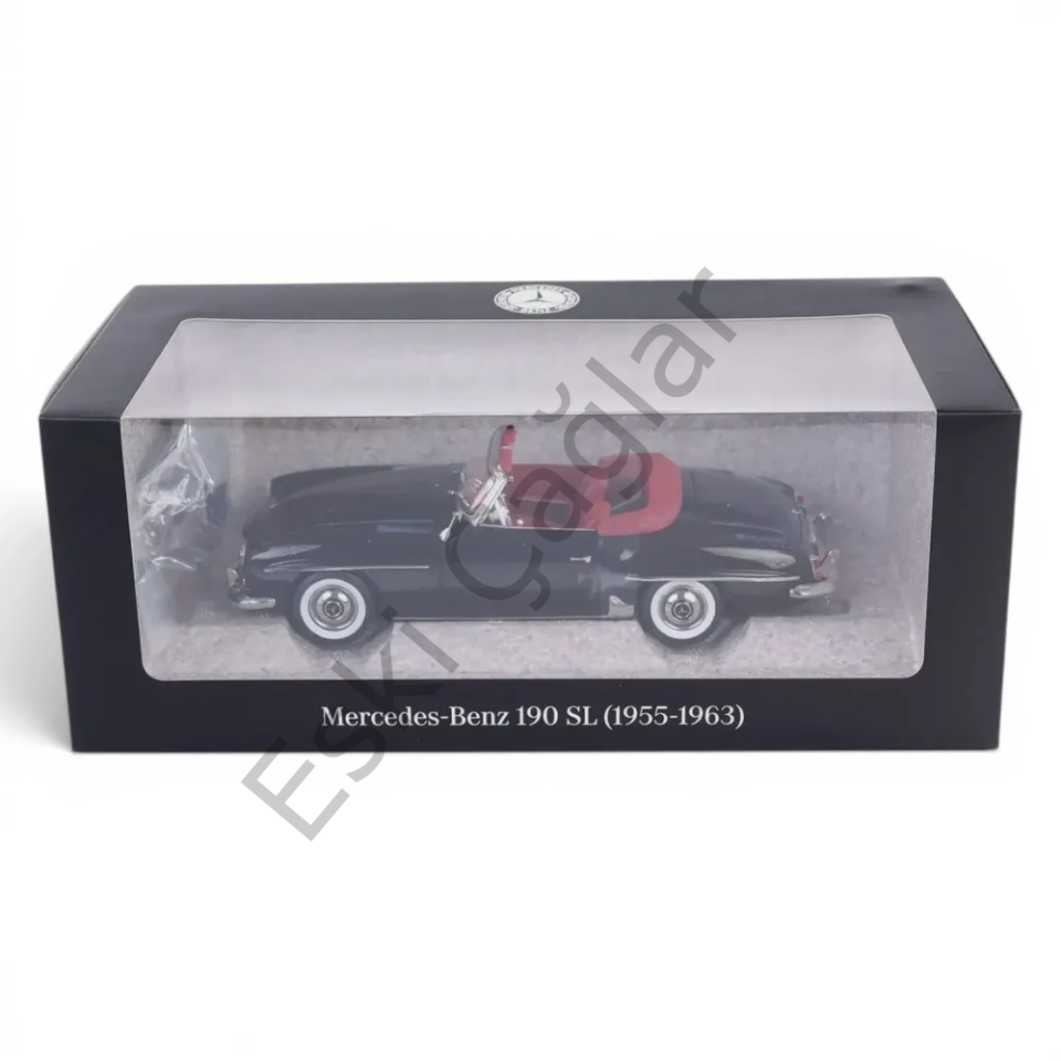 1:18 Norev Mercedes Benz 190 SL W121 Spider Cabriolet Black