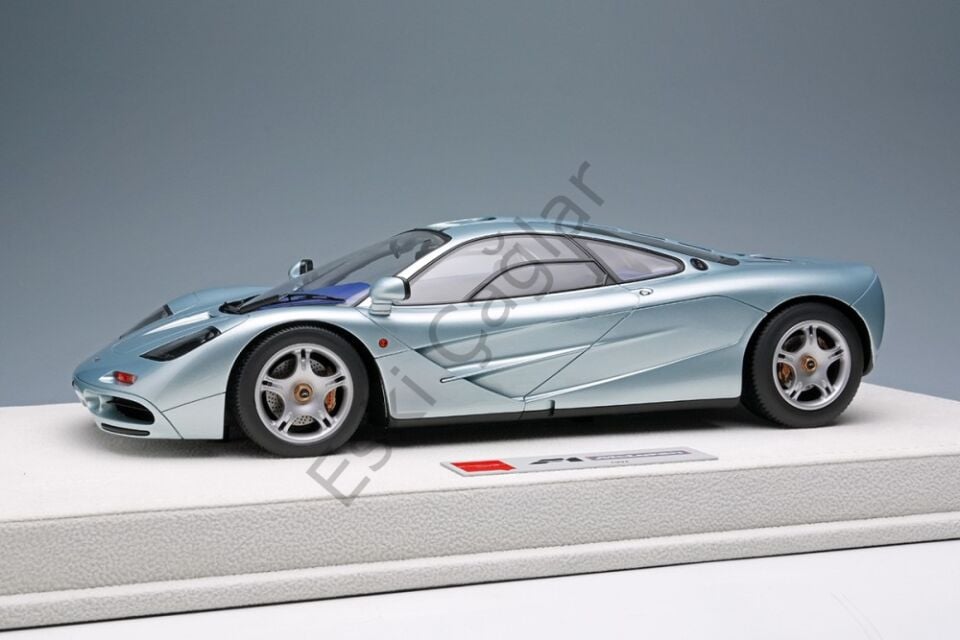 1:18 Make Up Mclaren F1 1994 İce Blue 42/100 Limits Recine Model