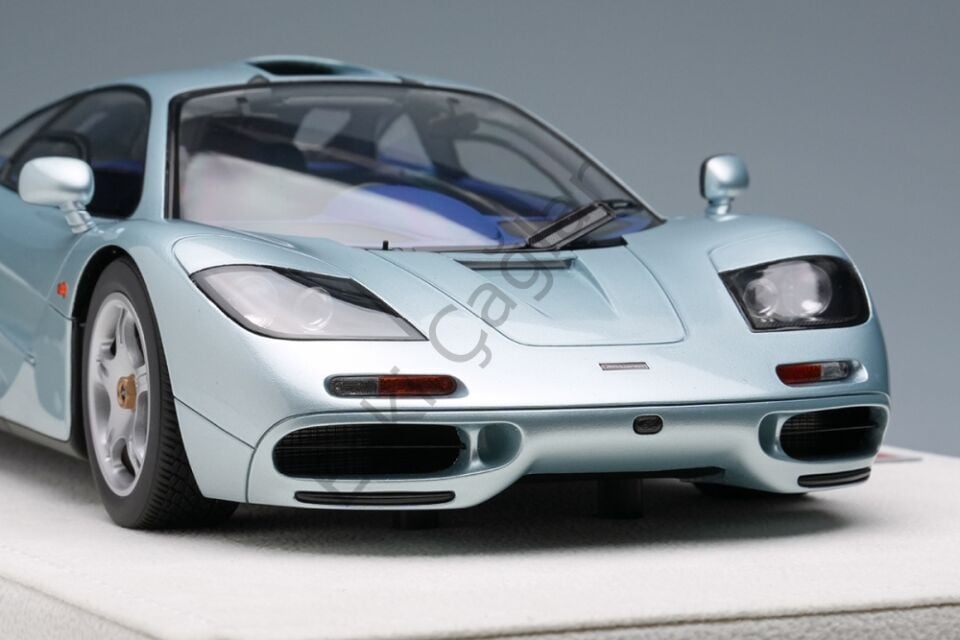 1:18 Make Up Mclaren F1 1994 İce Blue 42/100 Limits Recine Model