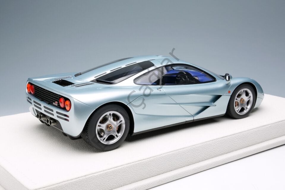 1:18 Make Up Mclaren F1 1994 İce Blue 42/100 Limits Recine Model
