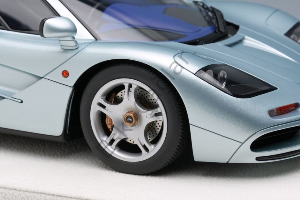 1:18 Make Up Mclaren F1 1994 İce Blue 42/100 Limits Recine Model