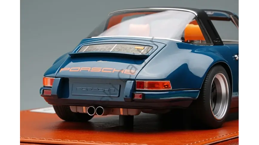 1:18 Make Up Porsche 911 (964) Targa Resistance Blue Recine Model