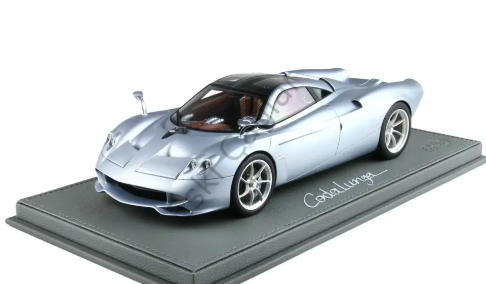 1:18 BBR Model BBR Pagani Huayra Codalunga Azzurro Sardinia Matt Blue Recine Model 200 Limits  Ön Sipariş