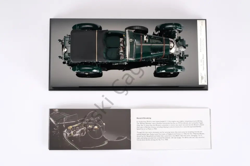 1:18 Amalgam Collection 1929 Bentley Blower 1930 Le Mans Birkin & Chassagne
